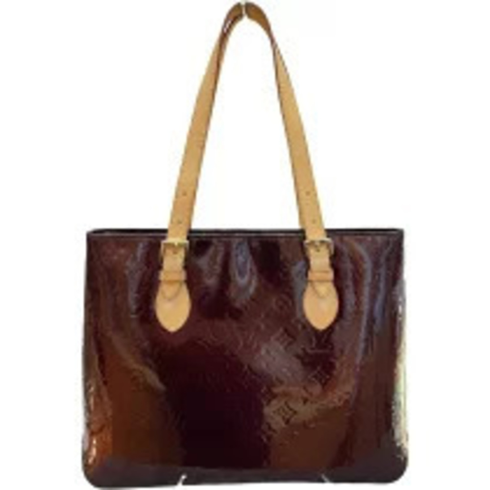 Louis Vuitton Brentwood Amarante Monogram Top Handle Bag Purple